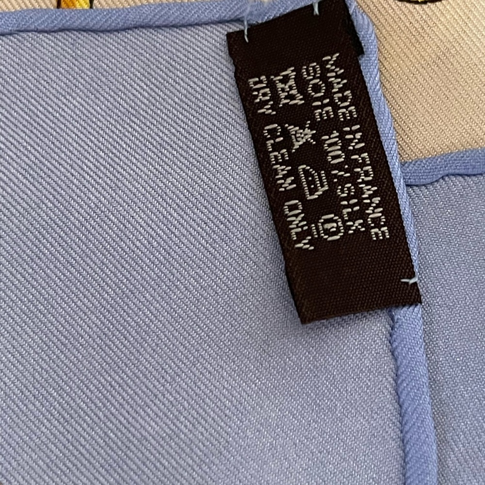Hermès Vue Du Carrosse La Galere La Reale By H. Grygkar Silk Scarf. - Picture 11 of 16